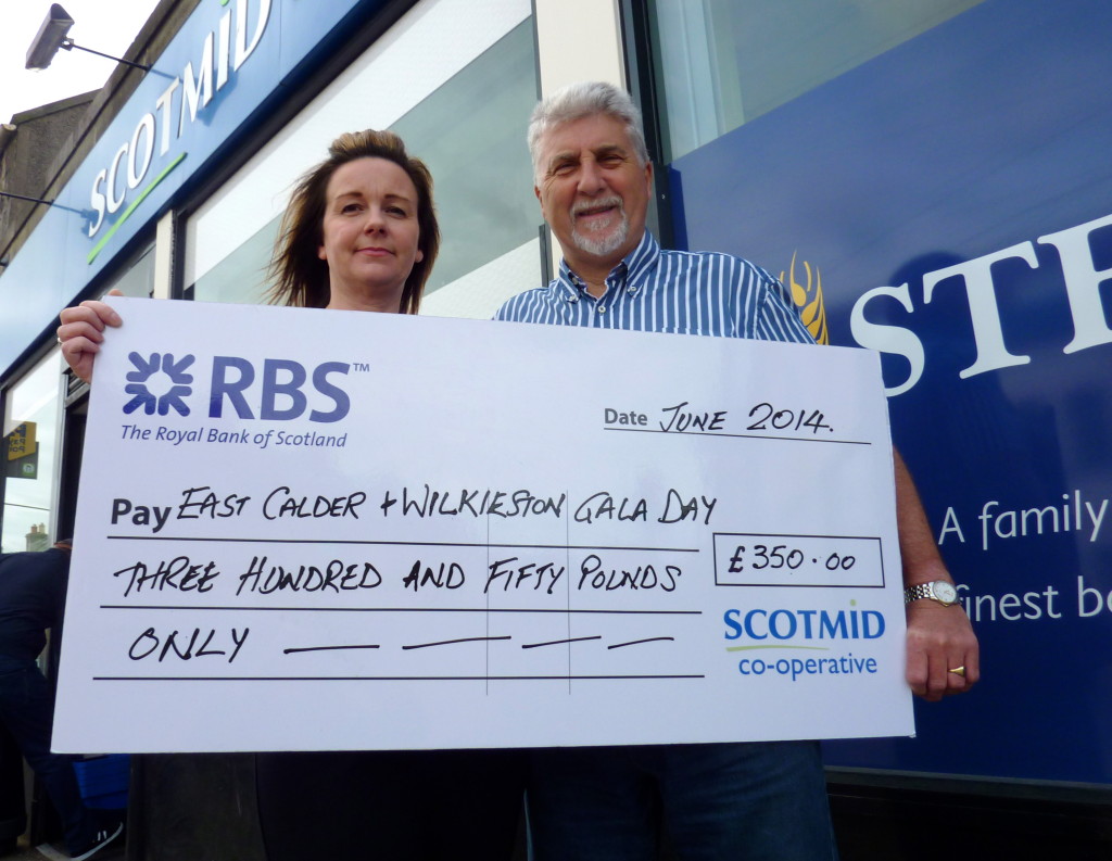 Scotmid drums up support for East Calder Gala Day Scotmid Cooperative