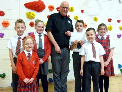 St Blane's Primary School pupils