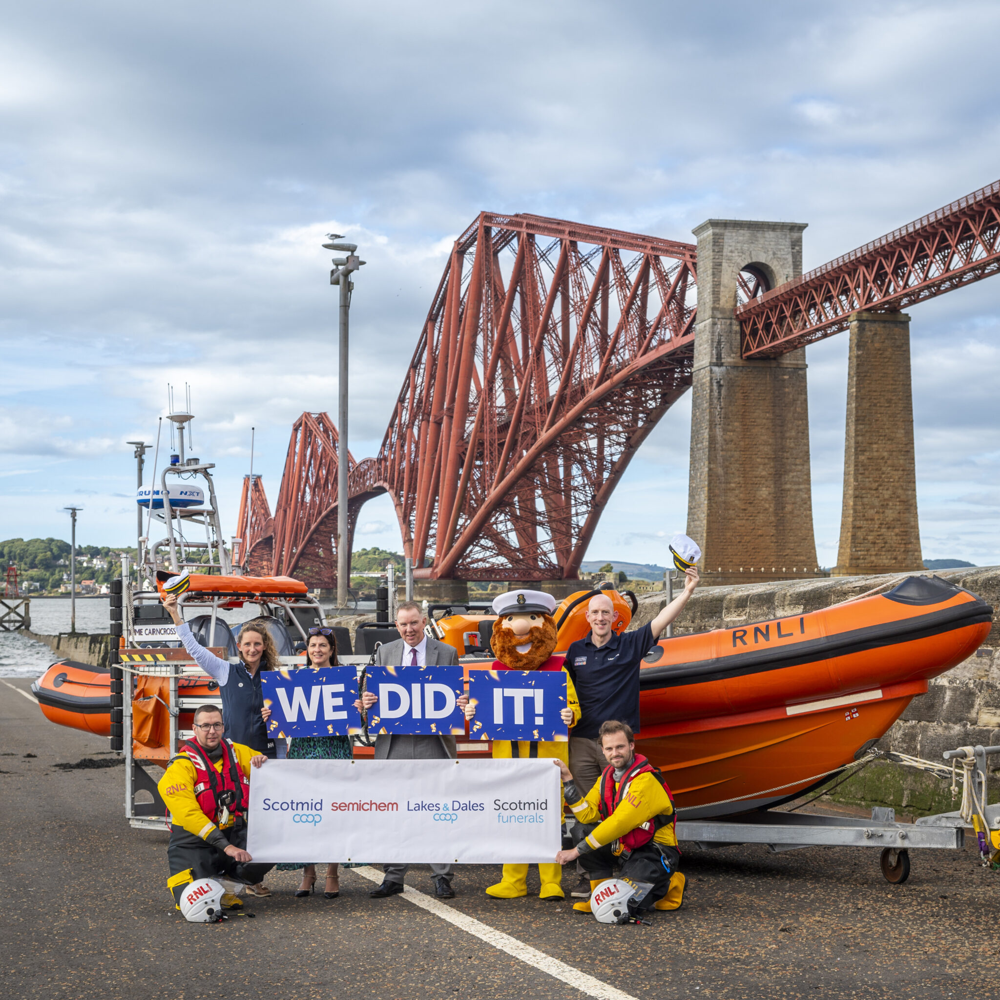 RNLI WILL LAUNCH NEW LIFEBOAT Scotmid Cooperative